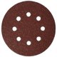 thumbnail image 1 of Discos de lijado Bosch SR5R040, grano 40, 12,7 cm, 8 orificios, 5 piezas, 1 of 1