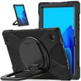 thumbnail image 3 of Funda colorida para Samsung Tab A7 de 10,4 pulgadas T500 con soporte de anillo ajustable grande y protección contra golpes., 3 of 5