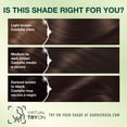 thumbnail image 6 of Garnier Nutrisse Nourishing Hair Color Creme, 040 Dark Brown Dark Chocolate, 6 of 10