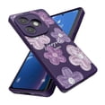 thumbnail image 1 of Threehao Funda para Realme GT 6 y Realme GT 6T Case Uso Rudo, Ultra Delgado Flexible Púrpura Suave T, 1 of 6