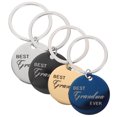 thumbnail image 1 of Shisuyan Round Pet Tags Stainless Steel 4Set 1.2x1.2in, 1 of 8