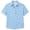 Light Blue, variant on Women's Polka Dot Button Down Shirt Short Sleeve Collared Lightweight Blouse XXL