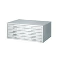 thumbnail image 4 of Safco 5 Drawer Small Metal Flat Files Cabinet in Light Gray, 4 of 5