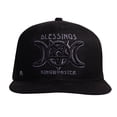 thumbnail image 2 of Gorra Plana Negra Unitalla Blessings, 2 of 4