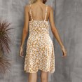 thumbnail image 4 of Vestido de mujer de moda casual de cintura media sin mangas con estampado de flores Slim Fit Strap Maxi Sexy tirantes vestido Pompotops  qyievc1174, 4 of 8