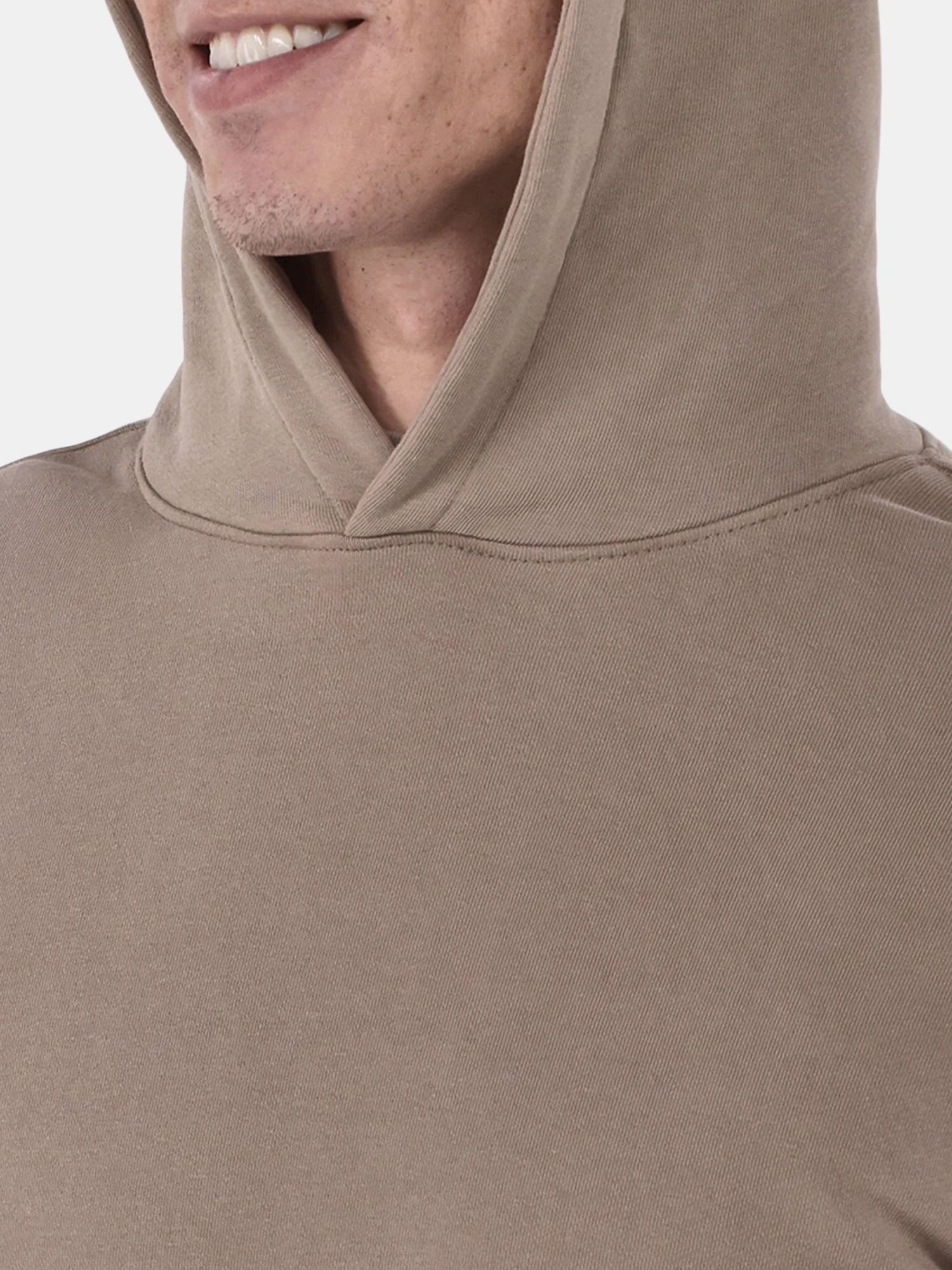 No Boundaries All Gender Oversized Fleece Hoodie Sweatshirt, 1 or 2-Pack, Men's