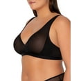 thumbnail image 4 of Smart & Sexy Women's Sheer Mesh Plunge Bralette, Style-SA1422, 4 of 10