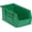 Green, variant on Quantum Storage QUS230 Ultra Stack and Hang Bins - 10-7/8" x 5-1/2" x 5" - 12 Pack