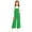 Green, variant on Girls Boys Overalls Adjustable Strap Loose Fit Jumpsuits Casual Bib Overalls Hot Pink 12 Years
