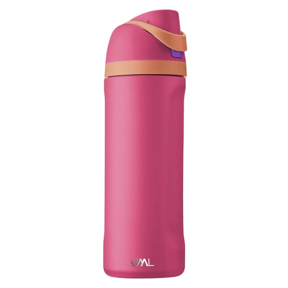 Magma Life Termo Acero Inoxidable 710 ml 24 oz, Material Seguro y Resistente, Tapa con Botón y Cerradura, Asa Integrada, Sellado Hermético, Antiderrapante