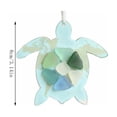 thumbnail image 3 of Colgante acrílico de tortuga para árbol de Navidad | Adorno navideño | Acrílico ligero y duradero | Diseño de tortuga caprichoso | Perfecto para árboles de Navidad, coronas, envoltura de regalos y, 3 of 5
