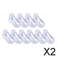 thumbnail image 1 of Ensanchador de zapatos de bebé transparente, profesional, para tienda de calcetines, 9cm, paquete de 2-4, 10 Uds. 2 piezas, 1 of 8