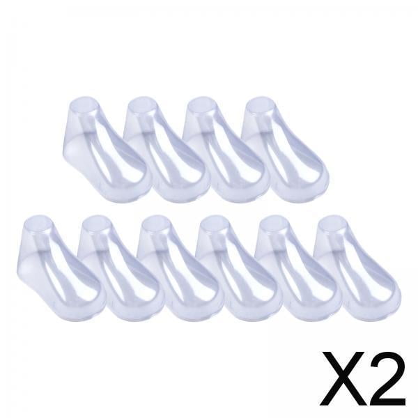 Ensanchador de zapatos de bebé transparente, profesional, para tienda de calcetines, 9cm, paquete de 2-4, 10 Uds. 2 piezas
