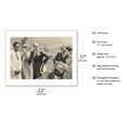 thumbnail image 2 of Duke Kahanamoku & Friends - Amelia Earhart Paavo Nurmi Douglas Fairbanks - Vintage B&W Historical Photograph c.1932 - Bamboo Fine Art 290gsm Paper (Unframed) 17x22in, 2 of 4