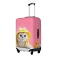 thumbnail image 2 of Bixox Washable A Funny Cat Printed Luggage Cover, Fashion Suitcase Protector Fits for Small luggage, 2 of 8