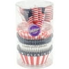 Cupcake Combo Pack 125pc-Flag Tube, Pk 3, Wilton