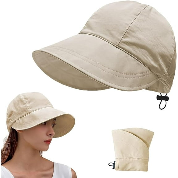 UPF 50 Womens Sun Hat Wide Brim Sun Hat UV Protection Hiking Fishing Hats
