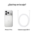 thumbnail image 3 of iPhone 17 Pro Apple 512 GB Plata Telcel, 3 of 4