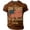 AB02_Brown, variant on IYYVV 250 Anniversary USA Shirt Men's 250th Anniversary Flag Printed Casual Short Sleeve Shirt Cross Patriotic Tee Light Blue L