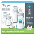 thumbnail image 2 of Chicco Duo Newborn Hybrid Baby Bottle Gift Set with Invinci-Glass Inside/Plastic Outside - Neutral, New, 2 of 12