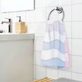 thumbnail image 3 of Yayeee 100% Cotton Hand Towels for Bathroom 16" x 28" Soft Absorbent Kitchen Towel, Light Blue Gradient, 3 of 7