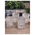 thumbnail image 4 of Set of Four Clear Paisley Acrylic Stemless Whiskey Glass, 4 of 5