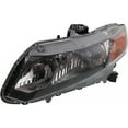 thumbnail image 3 of For Honda Civic Hybrid 2012 2013 Headlight Assembly Driver Side CAPA Certified HO2502145C, 3 of 4