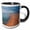 Black/White, variant on 3drose, Head of the Meadow Beach, Cape Cod National Seashore, Massachusetts., 11oz Mug