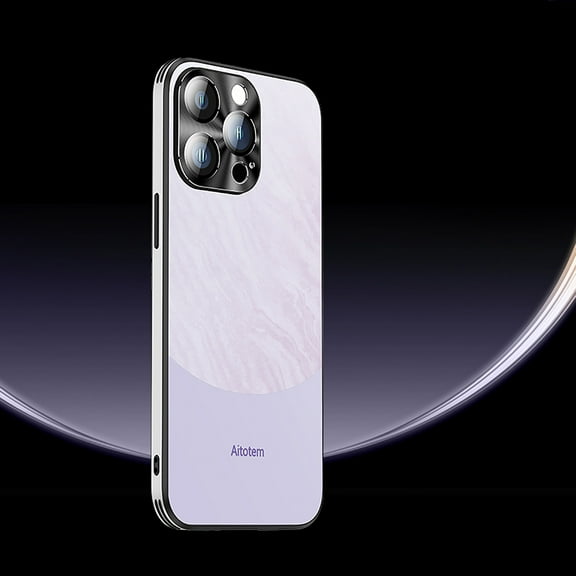 Feishell Case for iPhone 11 6.1", Slim Lightweight Fashion Natural Colors Phone Case for iPhone 11, Full Body Hybrid Shockproof Anti-Scratches Protection Cover - Purple