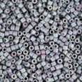 thumbnail image 2 of Miyuki Delica Seed Beads – Size 11/0 (1.6 mm), DB1063, Matte Metallic Blue Slate AB, 7.2 g, Approx. 1440 Beads, 2 of 7
