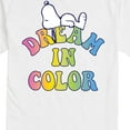 thumbnail image 3 of Peanuts - Dream In Color - Men's Short Sleeve Graphic T-Shirt, 3 of 6