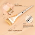 thumbnail image 4 of DUcare Angled Ultra-Thin Foundation Brush - Contour-Fitting Design for Liquid Makeup & Face Masks, 4 of 8