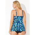 thumbnail image 2 of Swimsuits for All Women's Bra Sized Sweetheart Underwire Tankini Top, 2 of 4