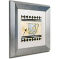 thumbnail image 2 of Trademark Fine Art "Bistro Nouveau II" Canvas Art by Color Bakery White Matte, Silver Frame, 2 of 4