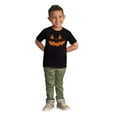 thumbnail image 3 of Classic Halloween Pumpkin Costume Toddler Boy Girl T Shirt Infant Toddler Brisco Brands 12M, 3 of 6