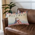 thumbnail image 3 of Freedom Scottish Fold on Independence Day 4th of July Quilt Pillowcase Cat Lover Kitten Owner Gifts Throw Pillow Cover Bed Home Decor - 01005, 3 of 5
