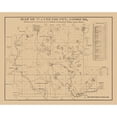 thumbnail image 3 of Cahoon 18x15 Black Modern Framed Museum Art Print Titled - Wayne County Missouri - Cahoon 1882, 3 of 5