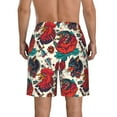 thumbnail image 3 of Naloa Chicken Men's Beach Shorts, Surfing shorts, Swim trunks, Quick Dry Swim Trunks for Surfing Beach Fun - XX-Large, 3 of 9