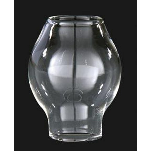 B&P Lamp® 3/4 Inch by 1 5/8 Inch Clear Glass Lamp Chimney For Cresolene Burners on Vintage and Antique Style Lighting