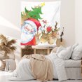 thumbnail image 3 of Tapiz de pared navideño con forma de alce de Papá Noel, 150 x 100 cm, microtela, 3 of 3