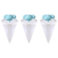 thumbnail image 3 of 3-Pack Floating Hair Filter for Washing Machine Lint Collector and Reusable Pet Fur Remover with Tapered Mesh Bag for Home Laundry Blue, 3 of 3