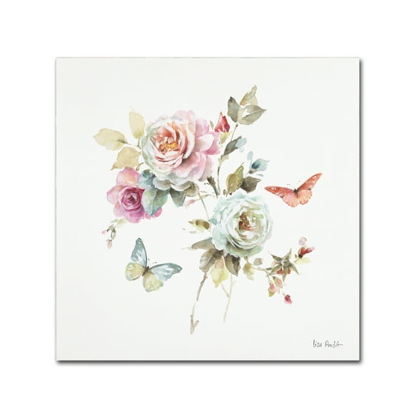 Trademark Fine Art 'Beautiful Romance VII' Canvas Art by Lisa Audit