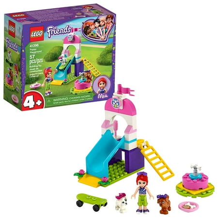 LEGO Friends Puppy Playground 41396 Starter Building Kit; Best Animal Toy Featuring LEGO Friends Character Mia, New 2020 (57 (The Best Lego Set Ever)