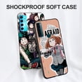 thumbnail image 3 of Funda Para ZTE Blade 20 Smart L210 L8 Axon 11 SE 5G 11SE Teléfono Cubierta Trasera De Silicona Suave Negro Tpu My Hero Academia, 3 of 4