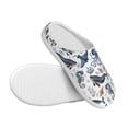 thumbnail image 3 of Lsque Underwater Animals 1 Pattern Womens Comfort Cotton on Scuff With Memory Foam and Anti-skid Sole Slipper-37/38, 3 of 7