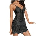 thumbnail image 2 of uublik Valentines Lingerie Set for Women Babydoll Sexy Naughty Lace Bodysuit Plus Size, 2 of 5