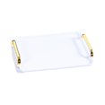 thumbnail image 4 of veasfak Serving Tray Rectangular Bathroom Organizer for Restaurant Hotel Living Room L, 4 of 9