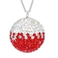 thumbnail image 1 of Car Rear View Mirror Ornament Hanging Lucky Ball Christmas Crystal Pendant Bling Car Accessories for Women Rhinestone Charm Auto Decoration, 1 of 6