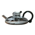 thumbnail image 1 of Visland Glass Tea Pot with Removable Tea Brewer Filtration Heat Resistant Glass Teapot for Loose Leaf Tea Stove Microwave Safe BPA-Free Tea Infuser Pitcher, 1 of 8