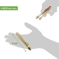 thumbnail image 4 of Hinmay Mini Pinzas Para Servir, Pinzas Para Cubos De Azúcar De 4 Pulgadas, Pinzas Para Aperitivos, Juego De 4 (Dorado), 4 of 5